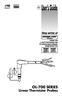 Thumbnail of document Manual - OL-704 Linear Thermistor Sensors w/ Lead Wire
